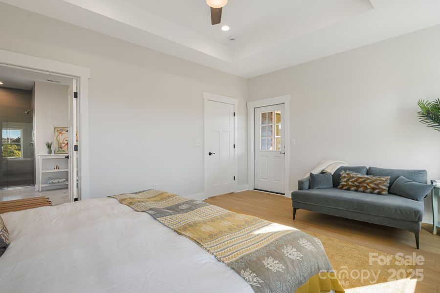 Furnished interior view inside a new home in , Weaverville (Image 28).