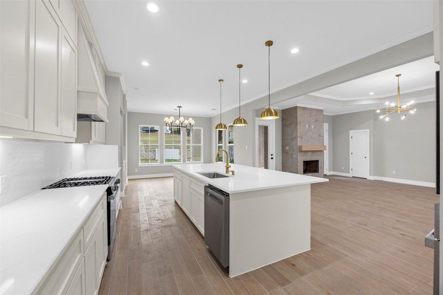 Furnished interior view inside a new home in , Huntsville (Image 8). Furnished interior view inside a new home in , Huntsville (Image 8).