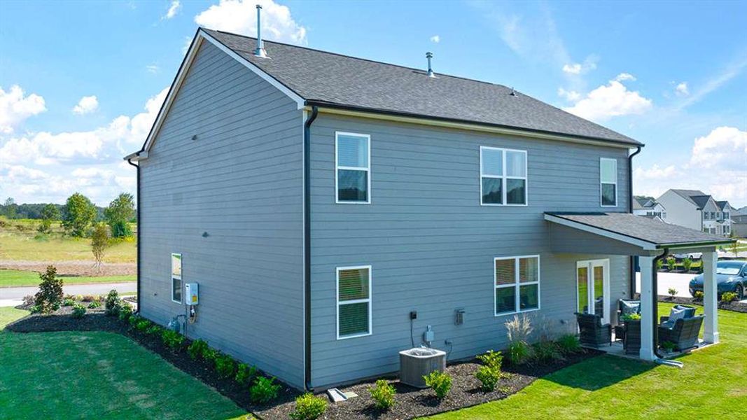 Exterior details and patio area of a home in Jackson Landing, Jefferson (Image 3).