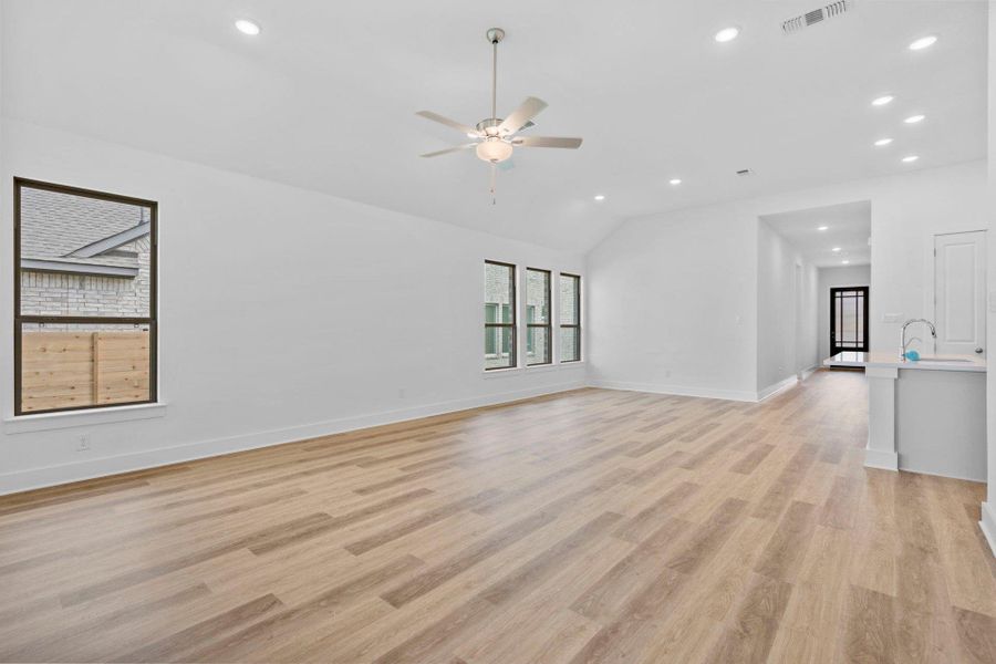From Family Room to Open Concept Kitchen