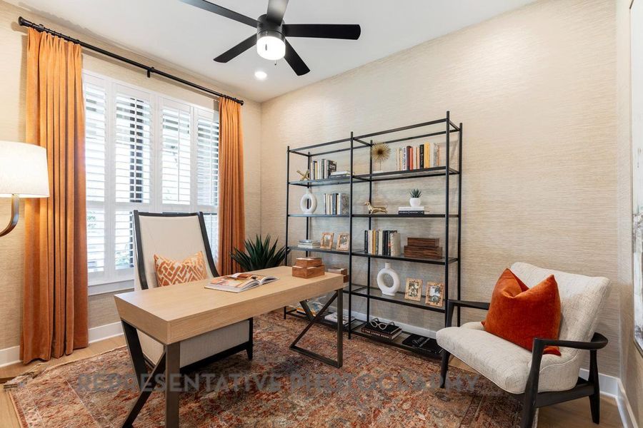 Furnished interior view inside a new home in COLTON: 60ft. lots, Todd Mission (Image 7). Furnished interior view inside a new home in COLTON: 60ft. lots, Todd Mission (Image 7).