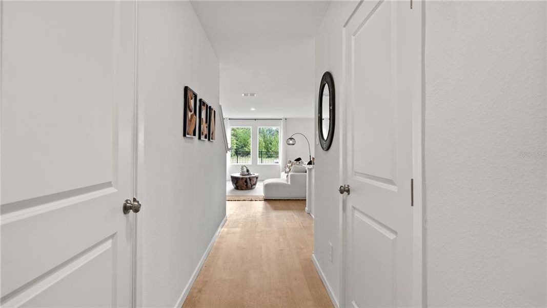 Furnished interior view inside a new home in , Davenport (Image 8).