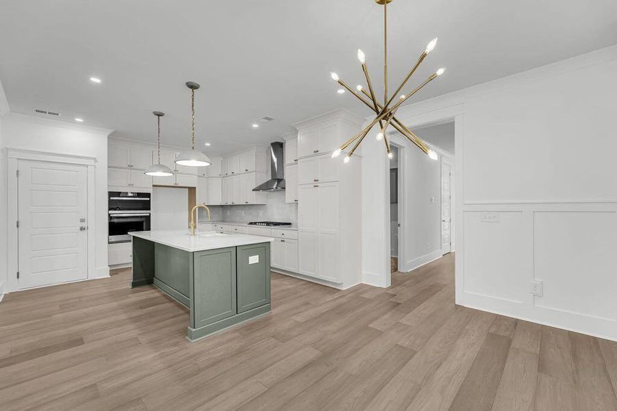 Furnished interior view inside a new home in Central Park, Charleston (Image 6).