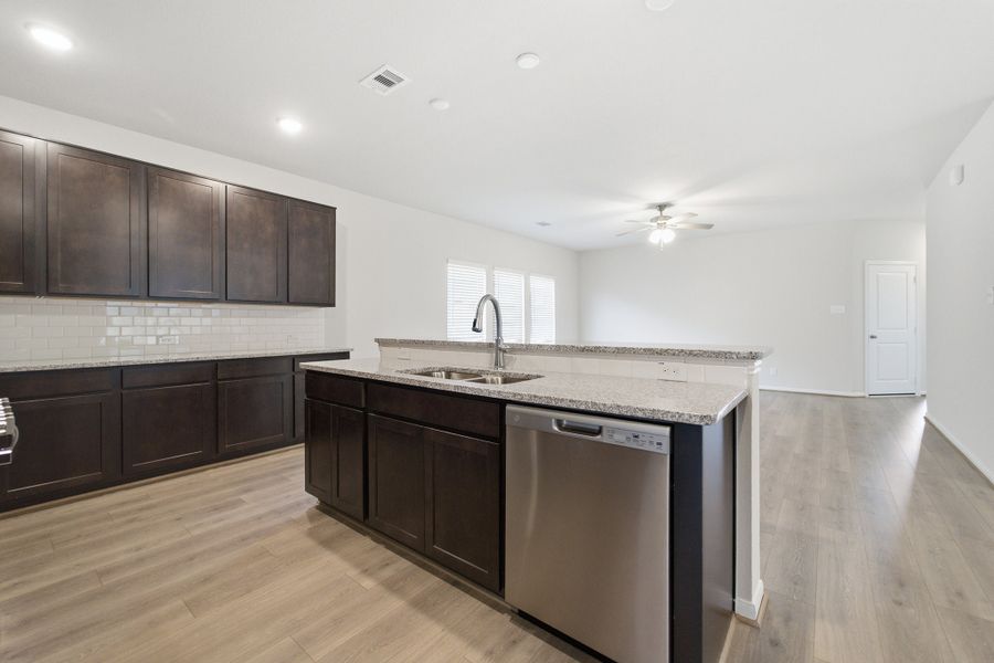 Furnished interior view inside a new home in Ashland, Texas City (Image 10). Furnished interior view inside a new home in Ashland, Texas City (Image 10).