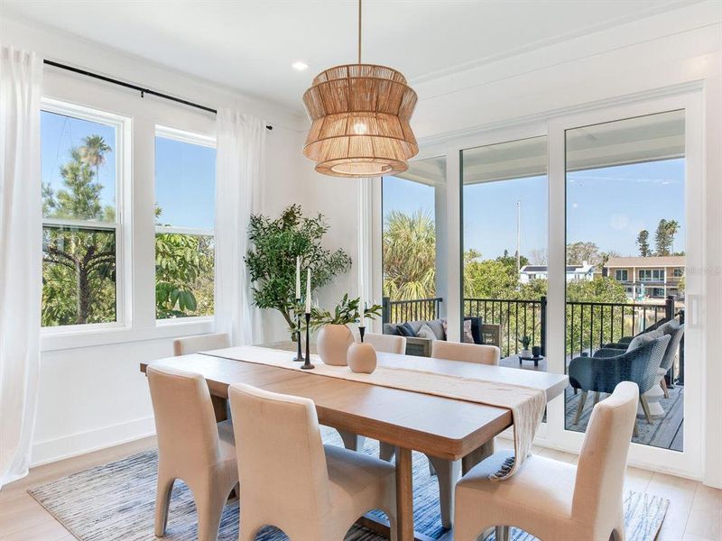 Furnished interior view inside a new home in , North Redington Beach (Image 16).