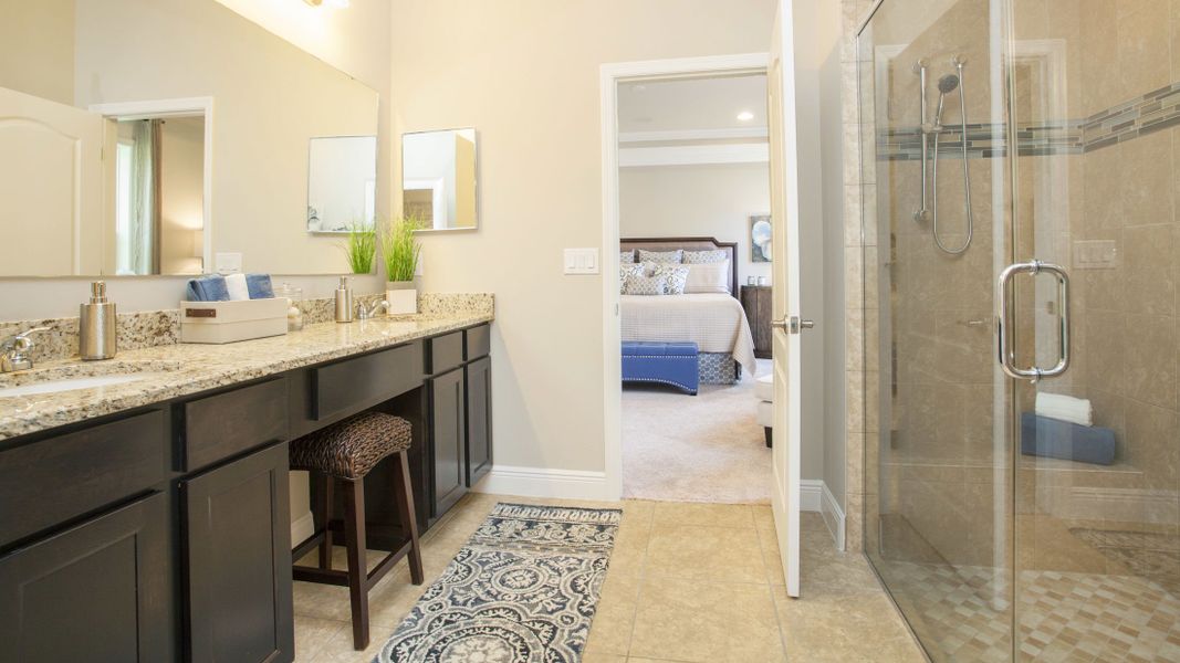 Representative furnished interior of a home built from the Melody by Maronda Homes in Malabar Springs, Palm Bay (Image 8).