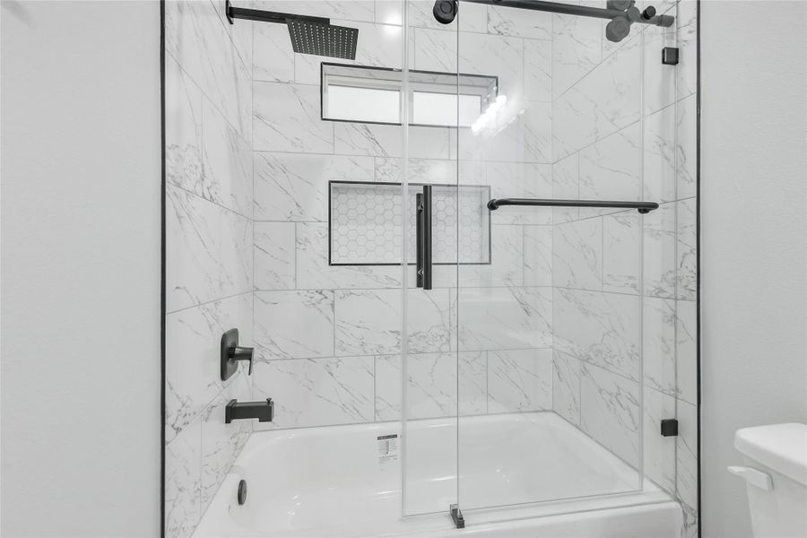 Furnished interior view inside a new home in , Willis (Image 12).