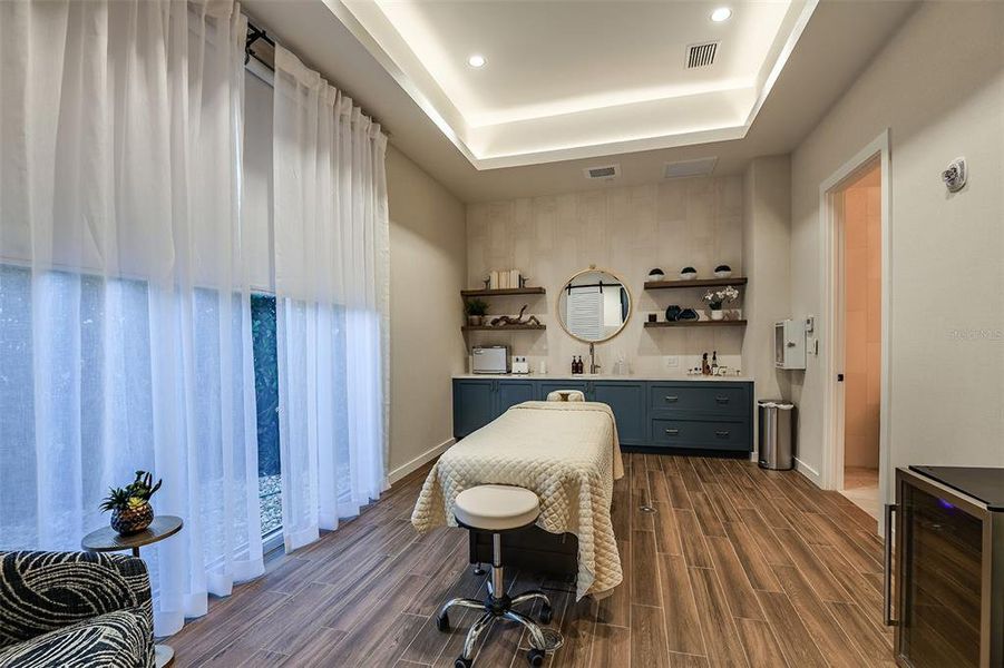 Furnished interior view inside a new home in Esplanade at Wiregrass Ranch, Wesley Chapel (Image 10).