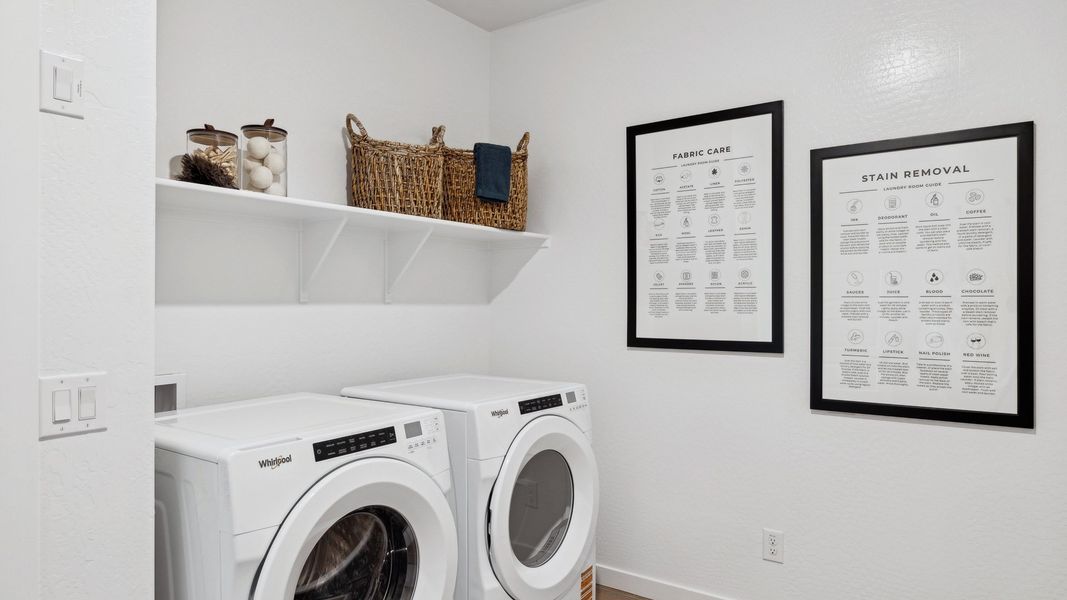 Representative furnished interior of a home built from the Miraval by D.R. Horton in The Ridge at Stone Butte, Phoenix (Image 32).