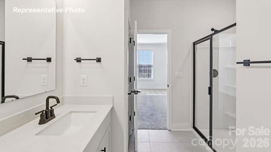 Furnished interior view inside a new home in Oak Grove Hill, Huntersville (Image 26).