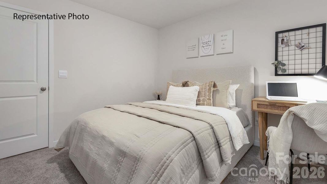 Furnished interior view inside a new home in The Hamptons at Hickory, Hickory (Image 21).