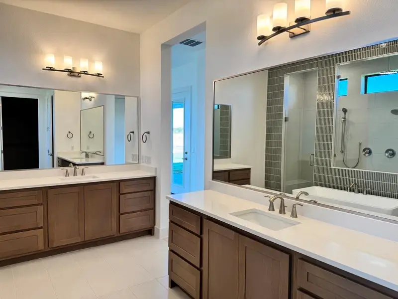 Furnished interior view inside a new home in Hilltop Ranch, Leander (Image 6). Furnished interior view inside a new home in Hilltop Ranch, Leander (Image 6).