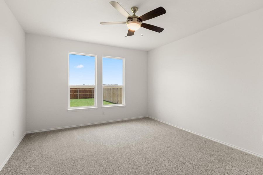 Spacious, unfurnished interior of a new home in Salerno - Classic Collection, Round Rock (Image 17).