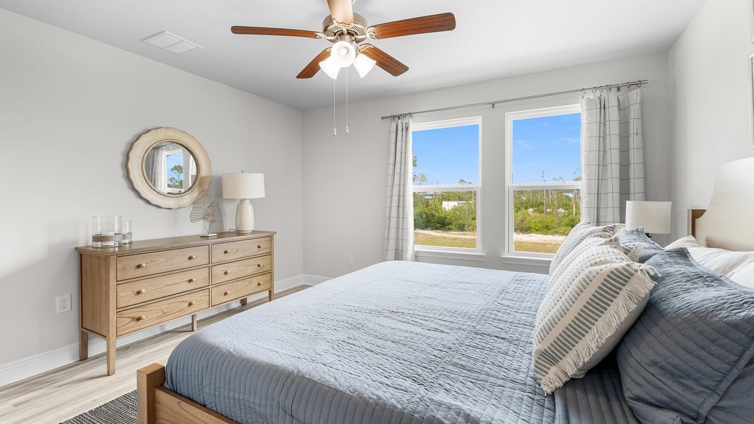 Furnished interior view inside a new home in WindMark Beach, Port Saint Joe (Image 18).