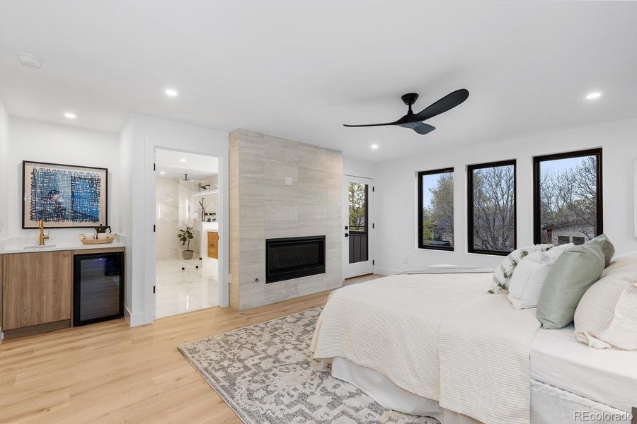 Furnished interior view inside a new home in , Denver (Image 10). Furnished interior view inside a new home in , Denver (Image 10).