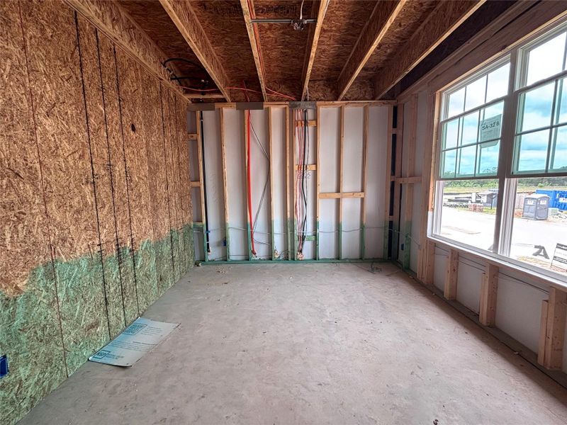 In-progress construction of a new home in The Colony 50s, Bastrop, TX (Image 27). In-progress construction of a new home in The Colony 50s, Bastrop, TX (Image 27).