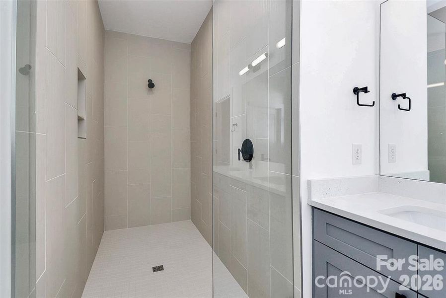Furnished interior view inside a new home in , Charlotte (Image 29).