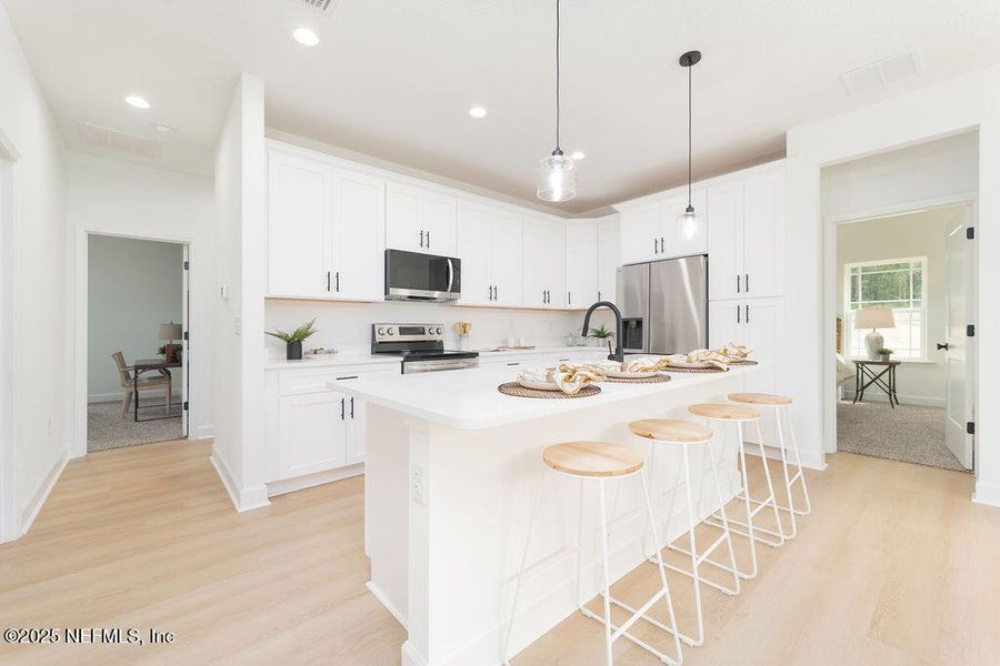 Furnished interior view inside a new home in , Keystone Heights (Image 21).