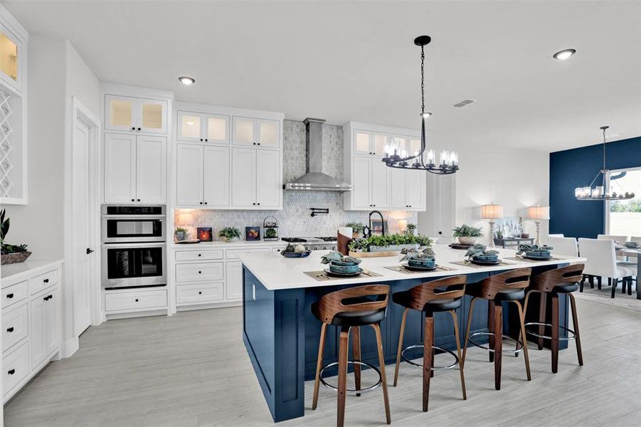 Furnished interior view inside a new home in , Celeste (Image 27).