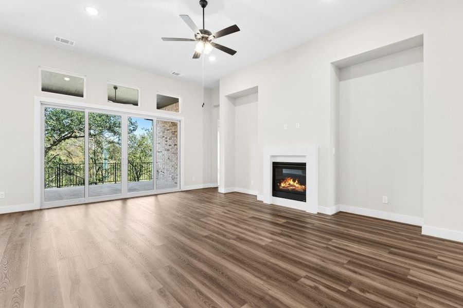 Spacious, unfurnished interior of a new home in Double Eagle Ranch, Cedar Creek (Image 22). Spacious, unfurnished interior of a new home in Double Eagle Ranch, Cedar Creek (Image 22).