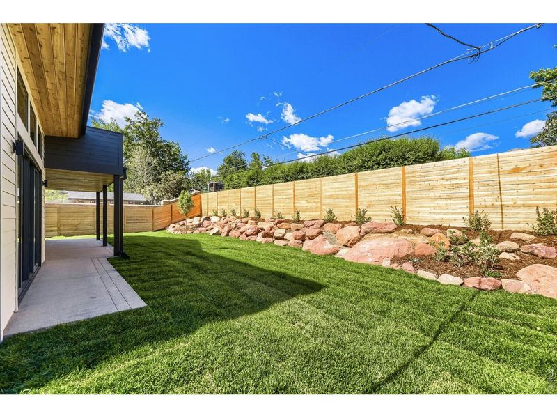 Exterior details and patio area of a home in , Boulder (Image 2). Exterior details and patio area of a home in , Boulder (Image 2).