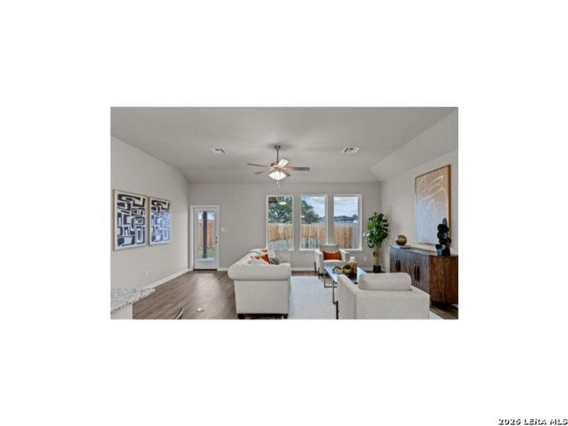 Furnished interior view inside a new home in Bricewood, San Antonio (Image 5). Furnished interior view inside a new home in Bricewood, San Antonio (Image 5).