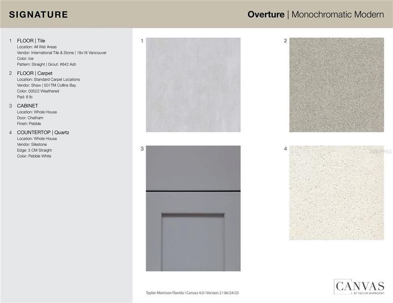 Sample of building materials used in homes in Marion Creek, Haines City (Image 14).