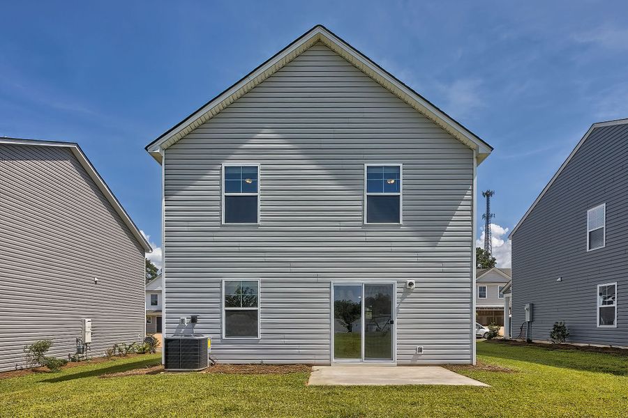 Representative exterior photo of a completed home built from the Kelsey by Great Southern Homes in Champions Village at Cherry Hill, Pendleton, SC (Image 21). Representative exterior photo of a completed home built from the Kelsey by Great Southern Homes in Champions Village at Cherry Hill, Pendleton, SC (Image 21).