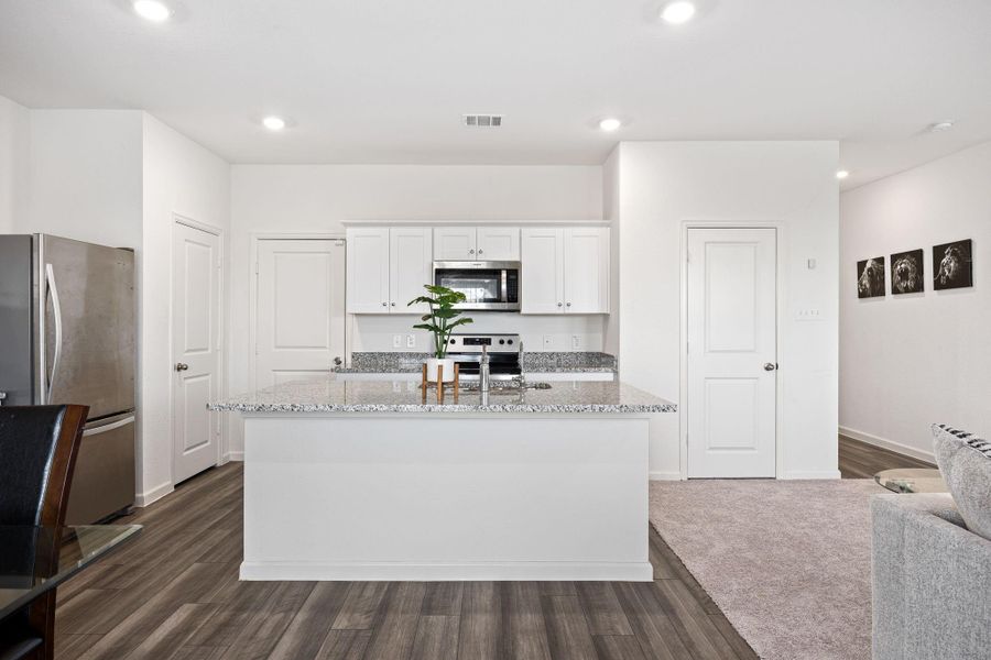 Furnished interior view inside a new home in , Houston (Image 13). Furnished interior view inside a new home in , Houston (Image 13).