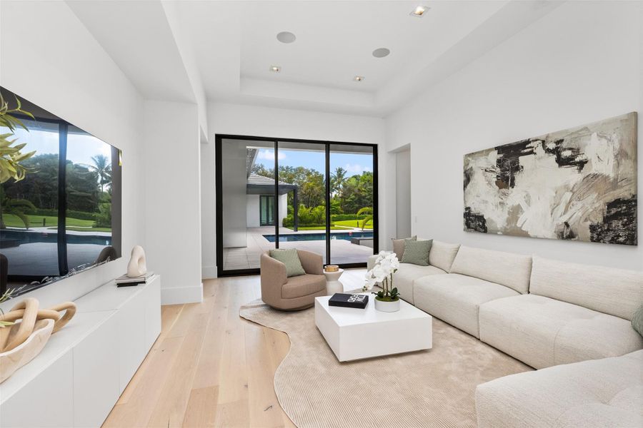 Furnished interior view inside a new home in , Southwest Ranches (Image 32).