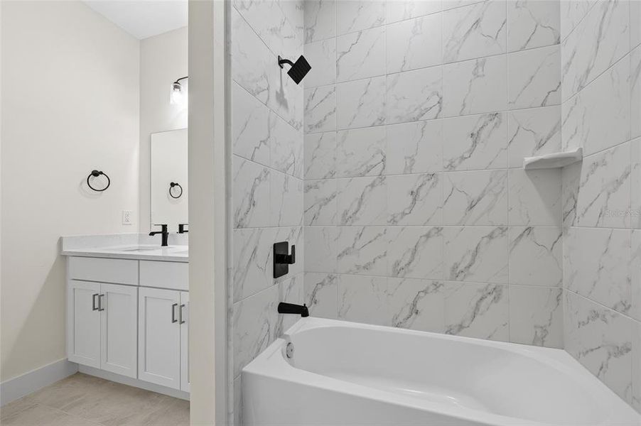 Furnished interior view inside a new home in , Cape Coral (Image 10).