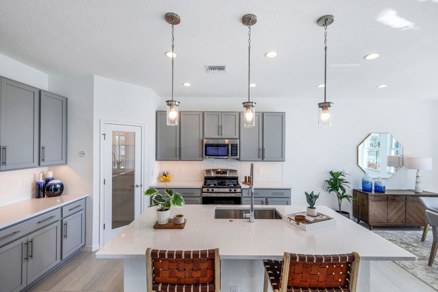 Representative furnished interior of a home built from the Sebring by William Ryan Homes in The Sanctuary – Coastal Collection, Punta Gorda (Image 37).