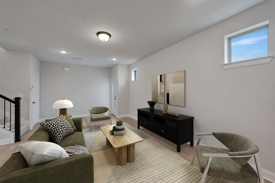 Furnished interior view inside a new home in , Mesquite (Image 4).