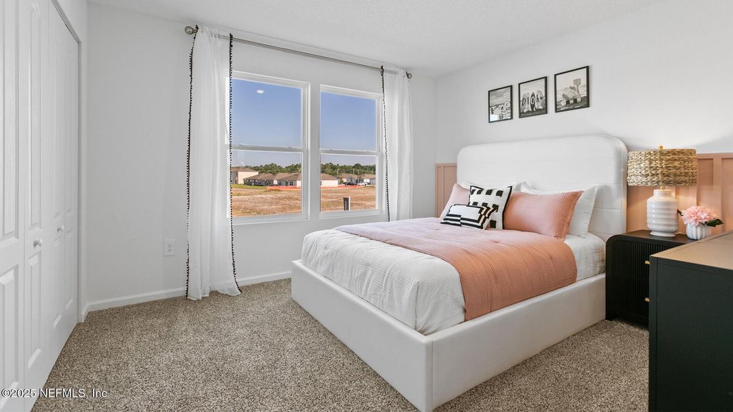 Furnished interior view inside a new home in The Arbors, Jacksonville (Image 22).