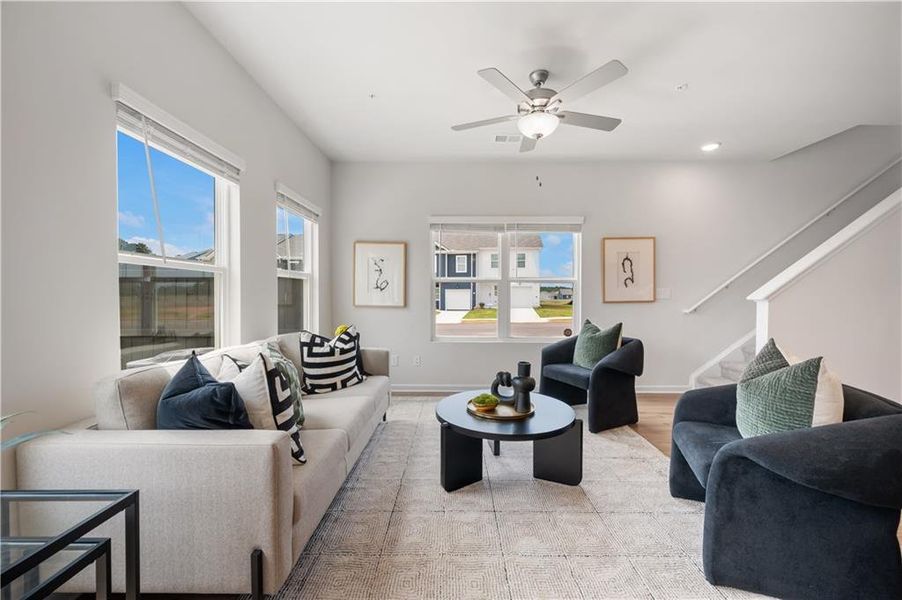 Furnished interior view inside a new home in , Jonesboro (Image 6).