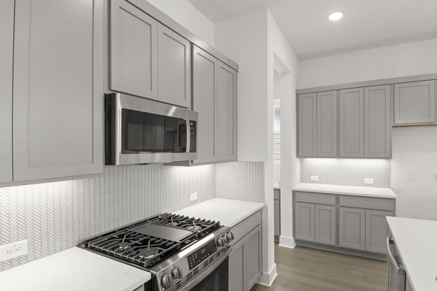 Furnished interior view inside a new home in Easton Park, Austin (Image 12).