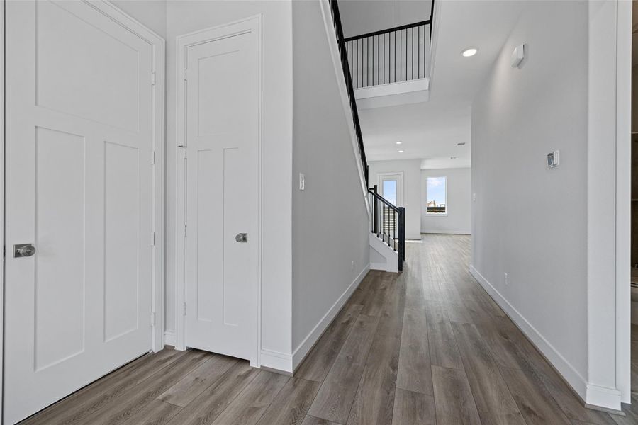 Spacious, unfurnished interior of a new home in Bridgeland Central, Cypress (Image 33). Spacious, unfurnished interior of a new home in Bridgeland Central, Cypress (Image 33).