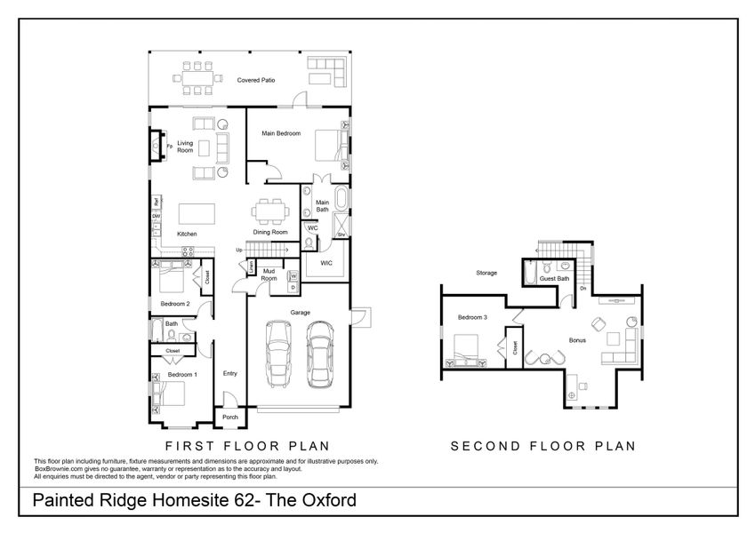 Oxford D Floor Plan:Subject to Changes