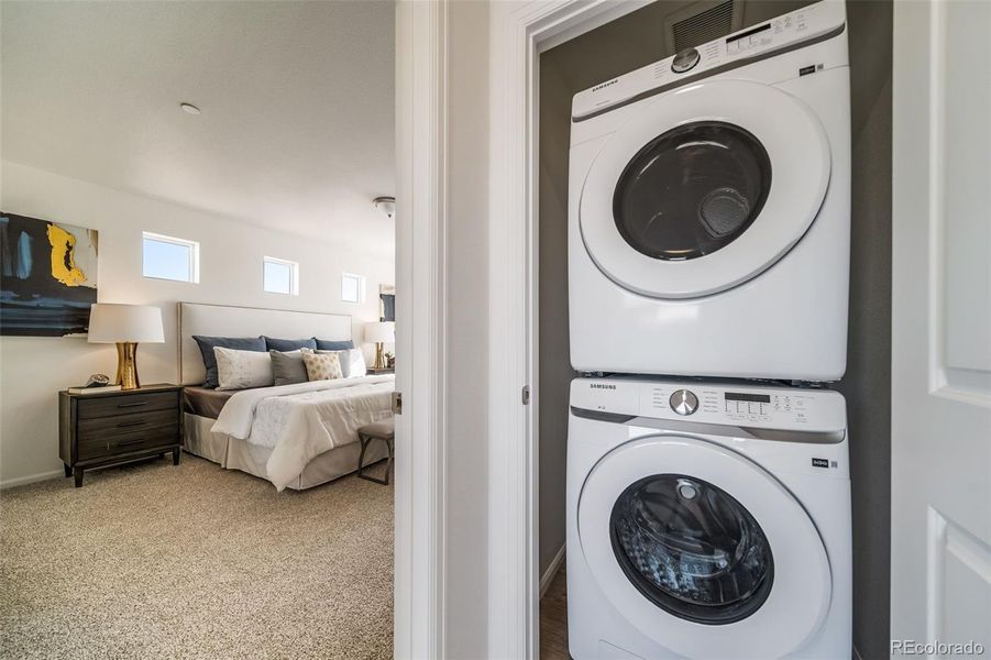 Furnished interior view inside a new home in , Commerce City (Image 15).