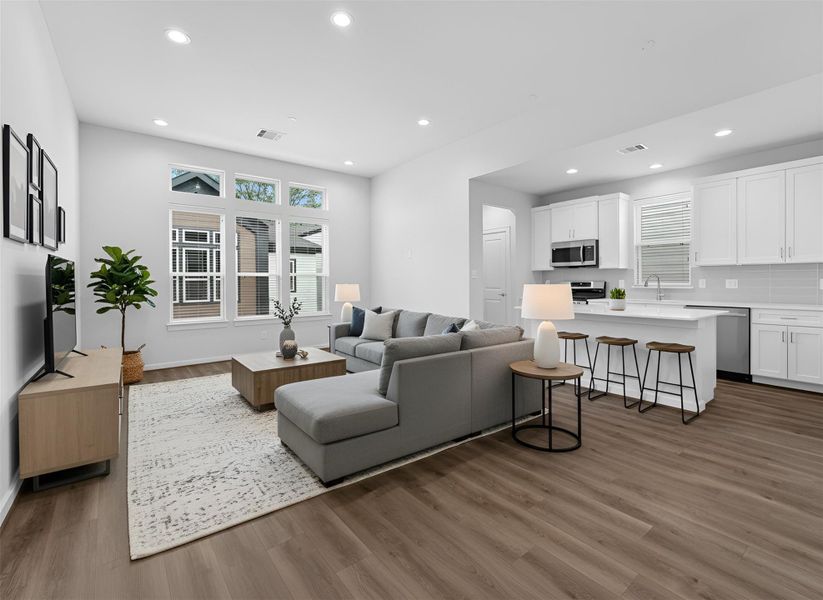 Home is virtually staged. Home is virtually staged.