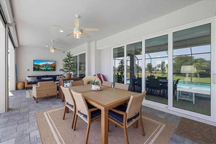 Furnished interior view inside a new home in , Rotonda West (Image 9).
