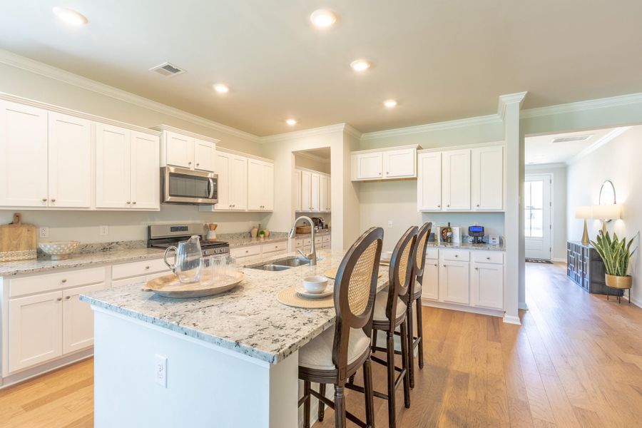 Furnished interior view inside a new home in Mallard Crossing, Summerville (Image 4).