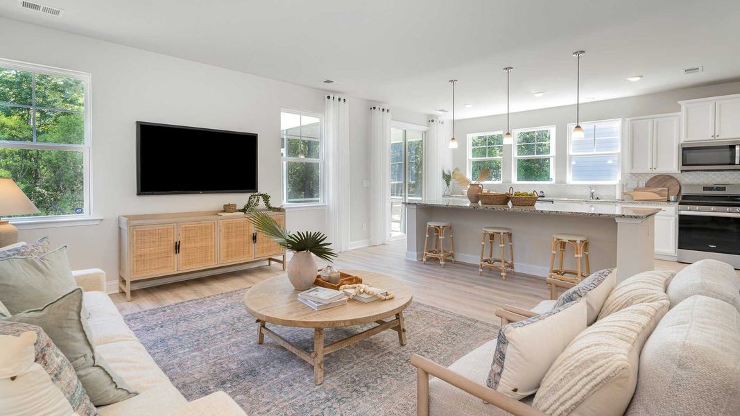 Furnished interior view inside a new home in Waterbridge, Myrtle Beach (Image 13).