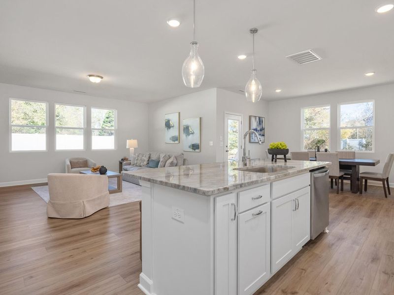 Furnished interior view inside a new home in Gregory Village, Lillington (Image 10).