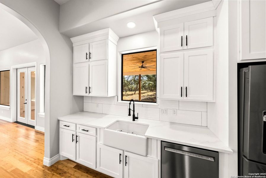 Furnished interior view inside a new home in , New Braunfels (Image 16).