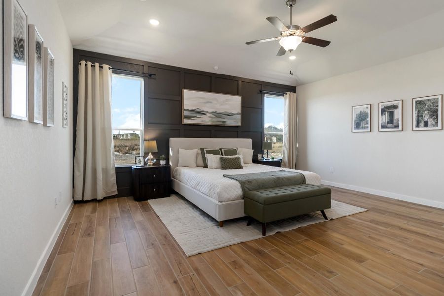 7011 Alamo Estates - Model - Lubbock - Primary Bedroom 7011 Alamo Estates - Model - Lubbock - Primary Bedroom