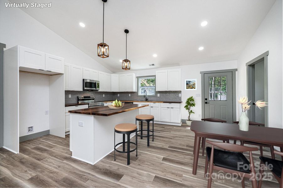 Furnished interior view inside a new home in , Connelly Springs (Image 7).