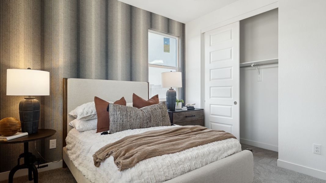 Representative furnished interior of a home built from the Miraval by D.R. Horton in The Ridge at Stone Butte, Phoenix (Image 6).