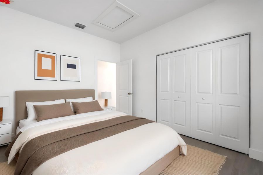 Furnished interior view inside a new home in , West Palm Beach (Image 15).