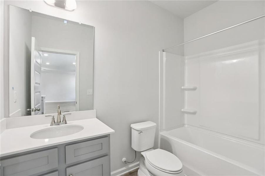 Furnished interior view inside a new home in Grandview at Millers Mill, Stockbridge (Image 6). Furnished interior view inside a new home in Grandview at Millers Mill, Stockbridge (Image 6).